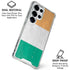 Ivory Coast Flag Distressed Galaxy S25 Ultra Clear Case